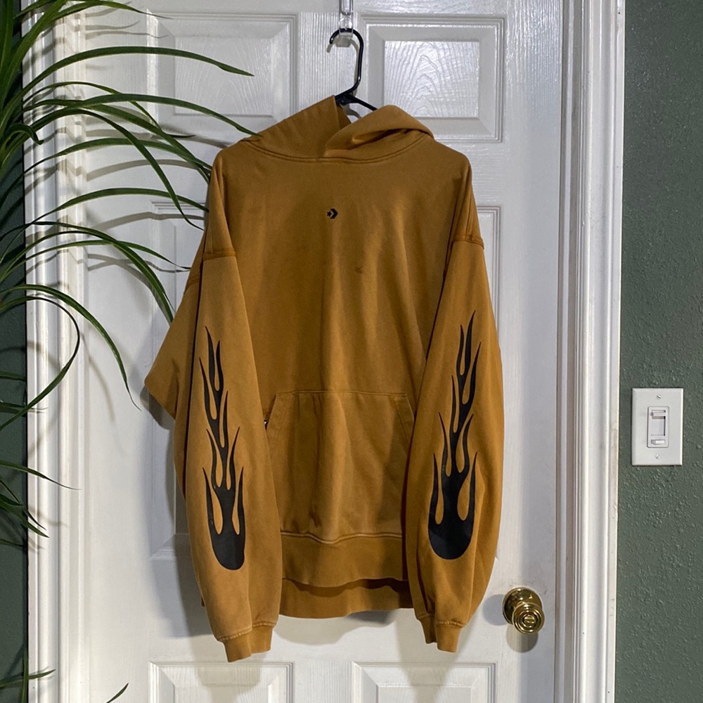 Converse flame hoodie